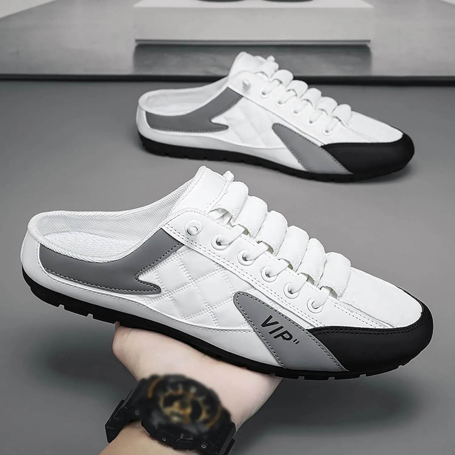 2025 Men's New Spring and Fisherman's Shoes Slip On Size Casual Sneaker Mens Shoes