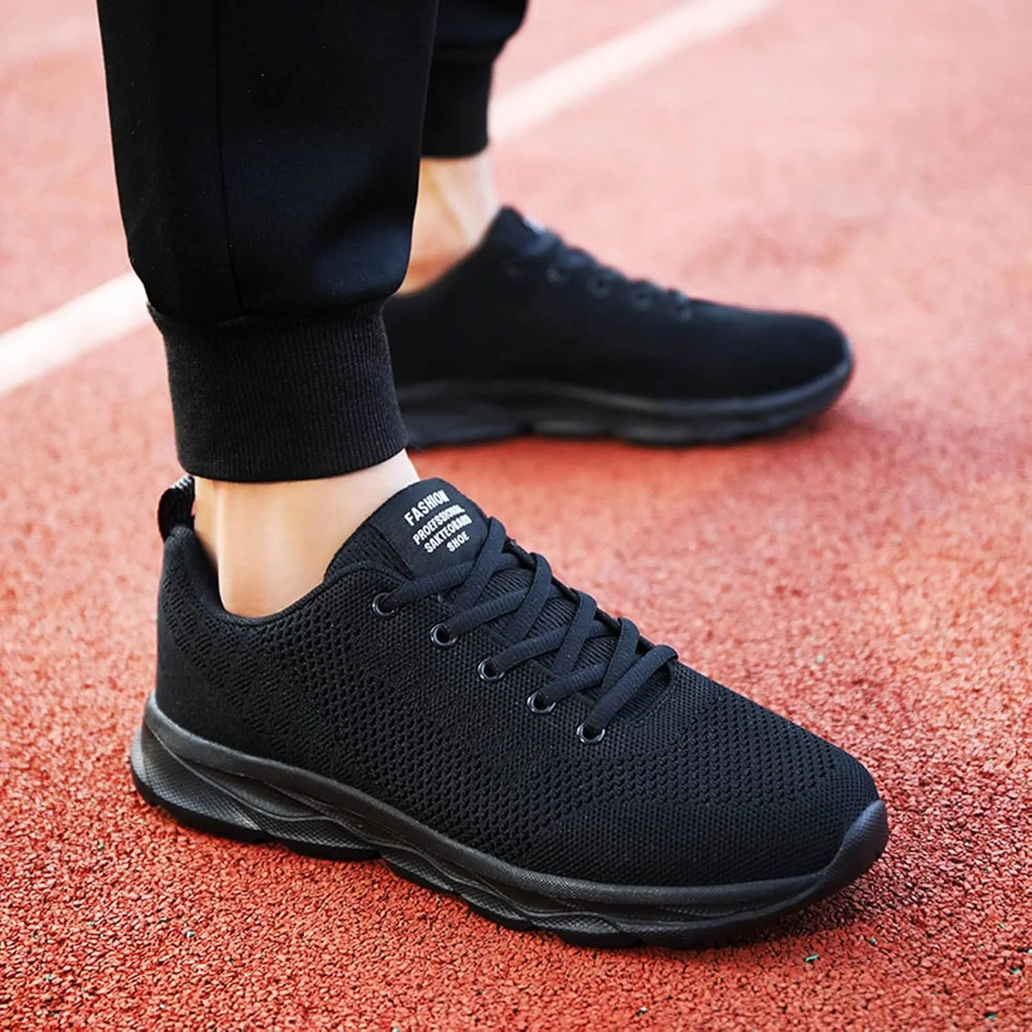 Breathable Sports Lace-up Shoes Men's Fashion Running Lightweight Comfortable Men's Shoes Slip on Sneaker