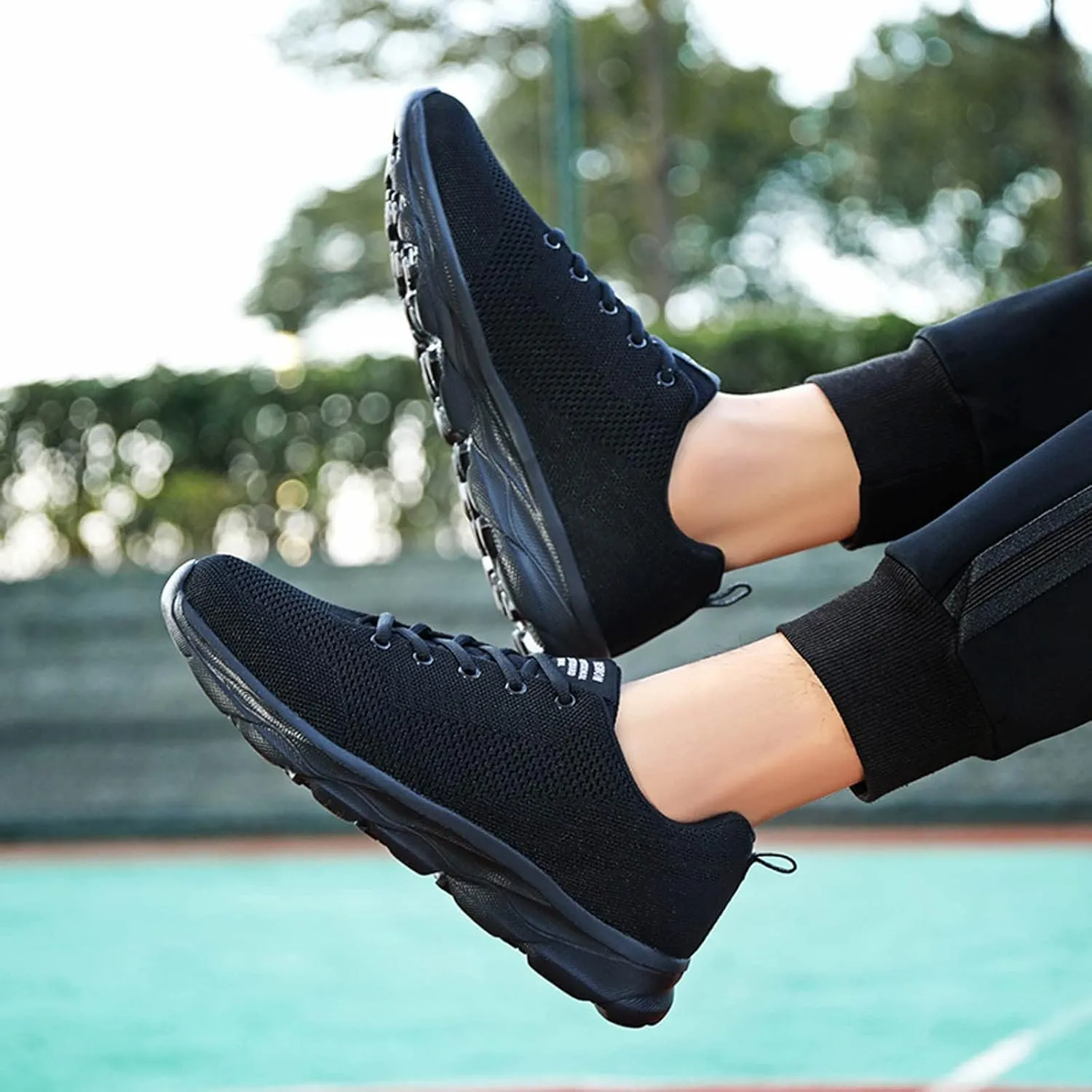 Breathable Sports Lace-up Shoes Men's Fashion Running Lightweight Comfortable Men's Shoes Slip on Sneaker