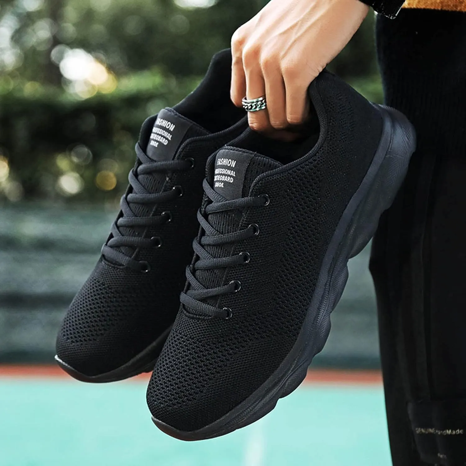 Breathable Sports Lace-up Shoes Men's Fashion Running Lightweight Comfortable Men's Shoes Slip on Sneaker