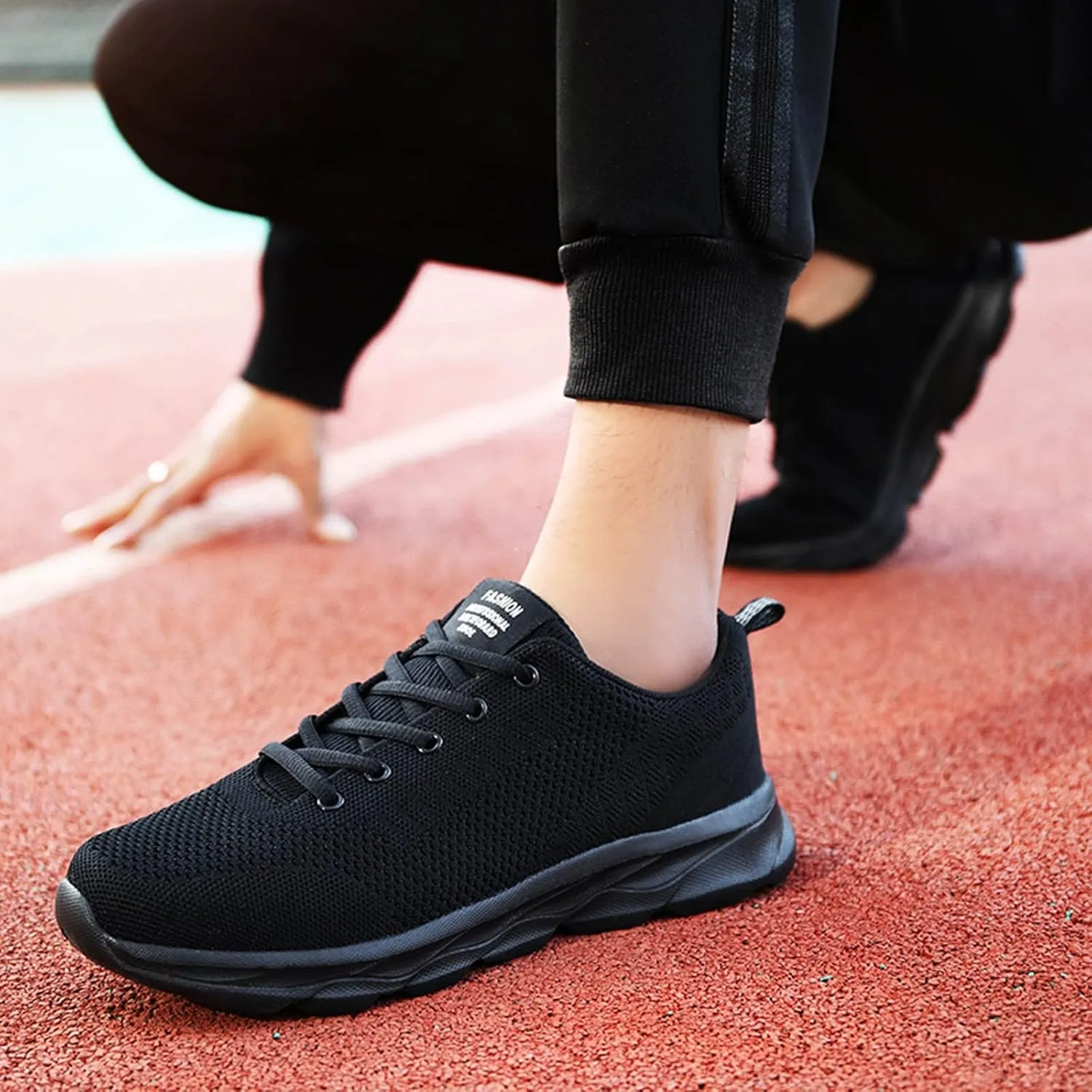 Breathable Sports Lace-up Shoes Men's Fashion Running Lightweight Comfortable Men's Shoes Slip on Sneaker