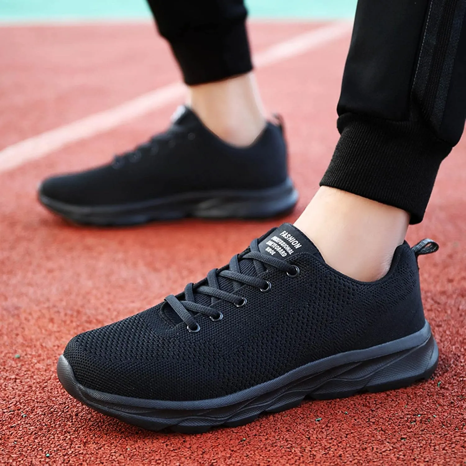 Breathable Sports Lace-up Shoes Men's Fashion Running Lightweight Comfortable Men's Shoes Slip on Sneaker