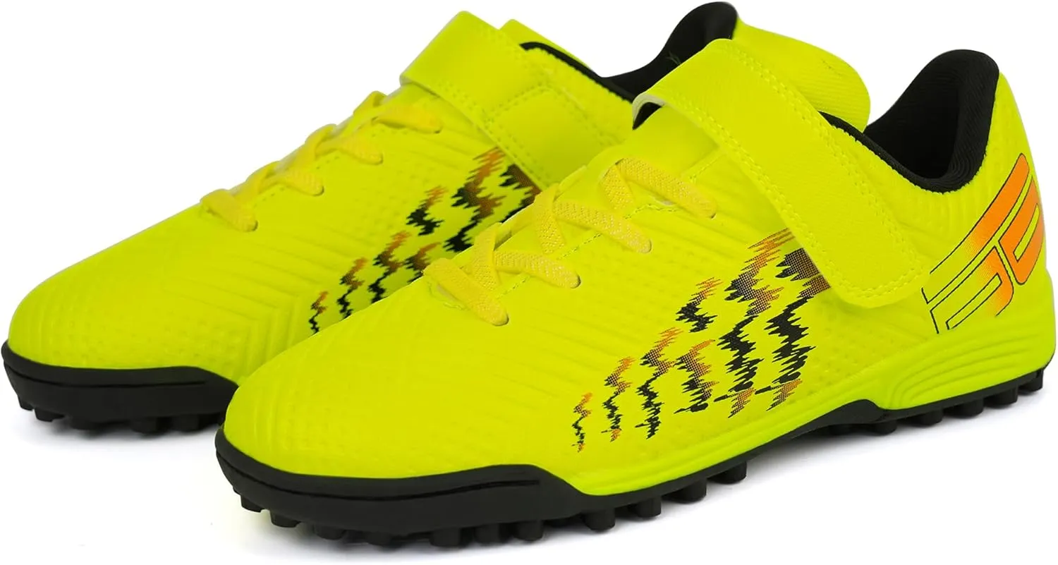 brooman Kids Turf Soccer Shoes Girls Boys Indoor Soccer Shoes