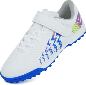 brooman Kids Turf Soccer Shoes Girls Boys Indoor Soccer Shoes