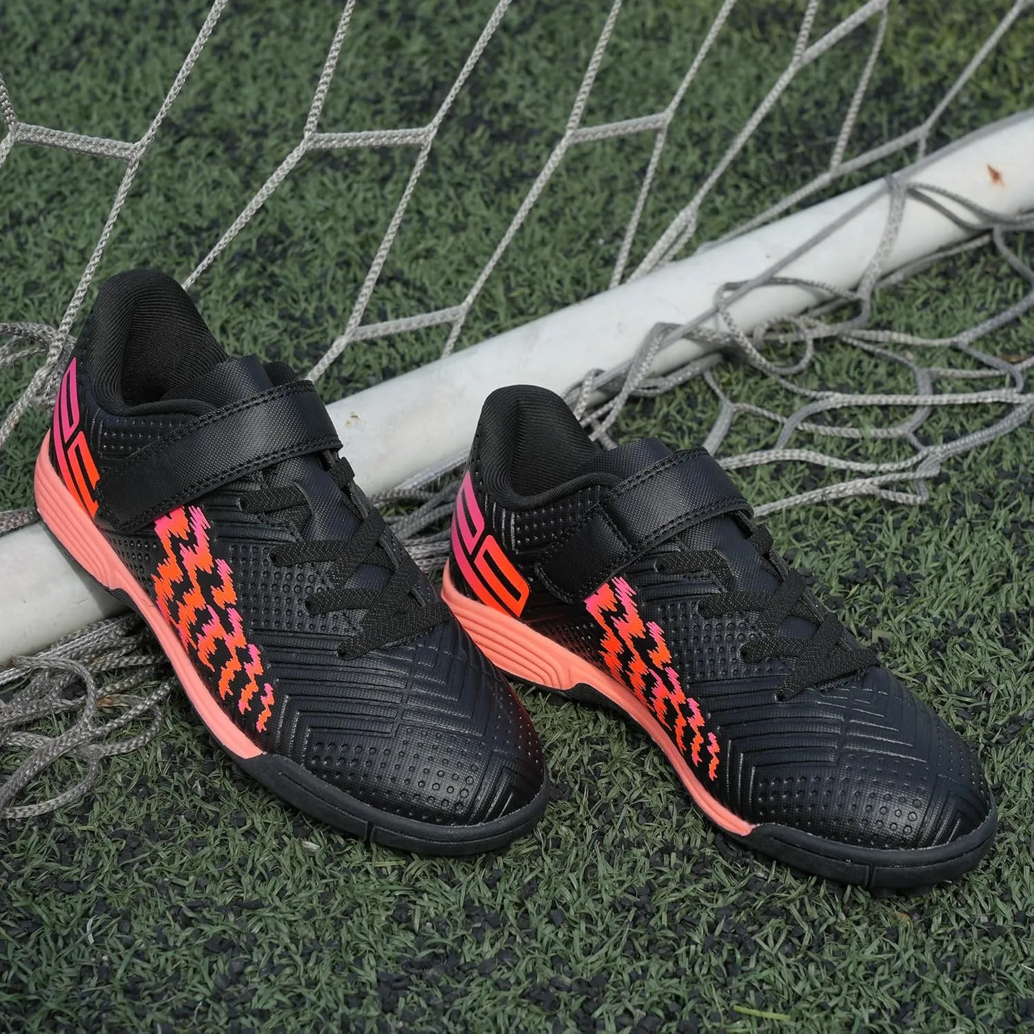 brooman Kids Turf Soccer Shoes Girls Boys Indoor Soccer Shoes