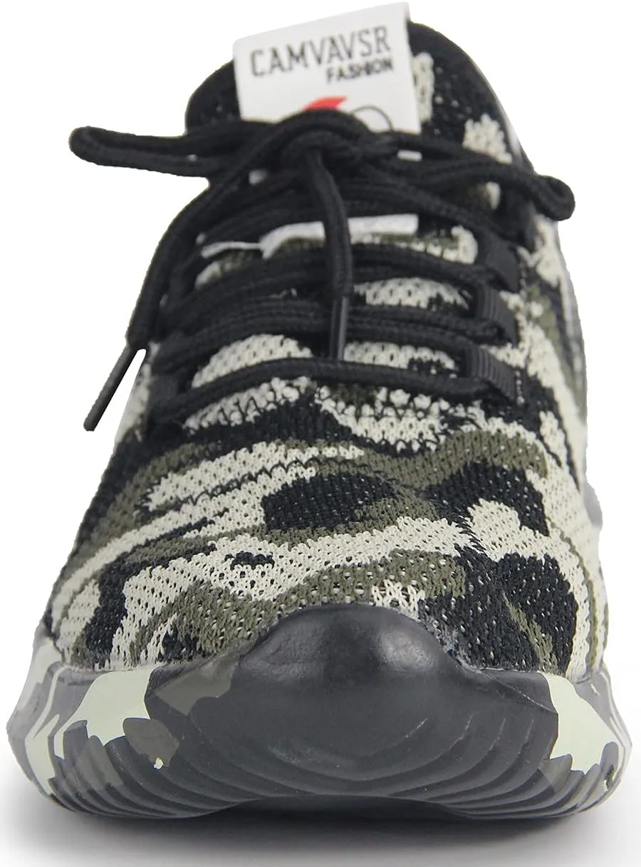 CAMVAVSR Men's Sneakers Lightweight Running Shoes Fashion Casual Tennis Shoes for Walking