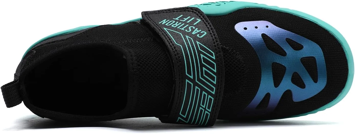 Deadlift Shoes,Weightlifting Squat Shoes,Weight Lifting Shoes for Heavy Lifting Weight Training,Fitness Cross-Trainer Barefoot & Minimalist Sneakers Gym Training Shoes for Men Women