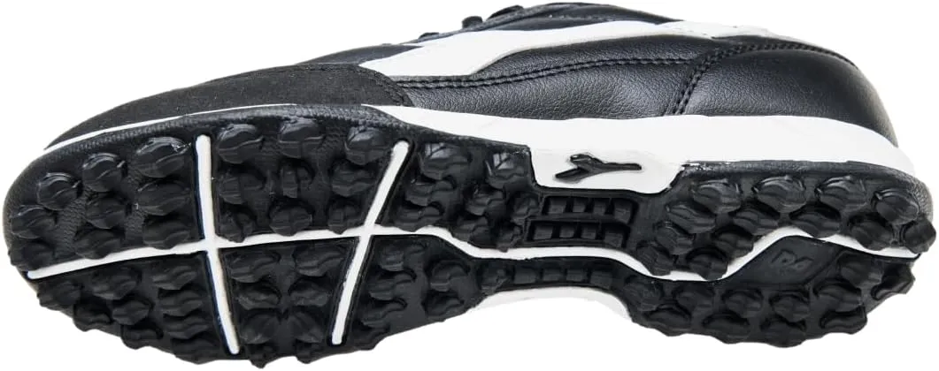 Diadora Calcetto Youth Turf Soccer Shoes - Soft Leather, EVA Midsole, Rubber Outsole, Unisex