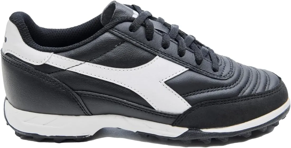 Diadora Calcetto Youth Turf Soccer Shoes - Soft Leather, EVA Midsole, Rubber Outsole, Unisex