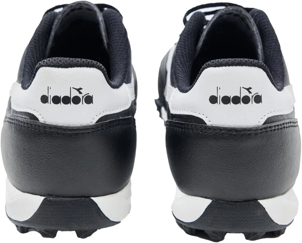 Diadora Calcetto Youth Turf Soccer Shoes - Soft Leather, EVA Midsole, Rubber Outsole, Unisex