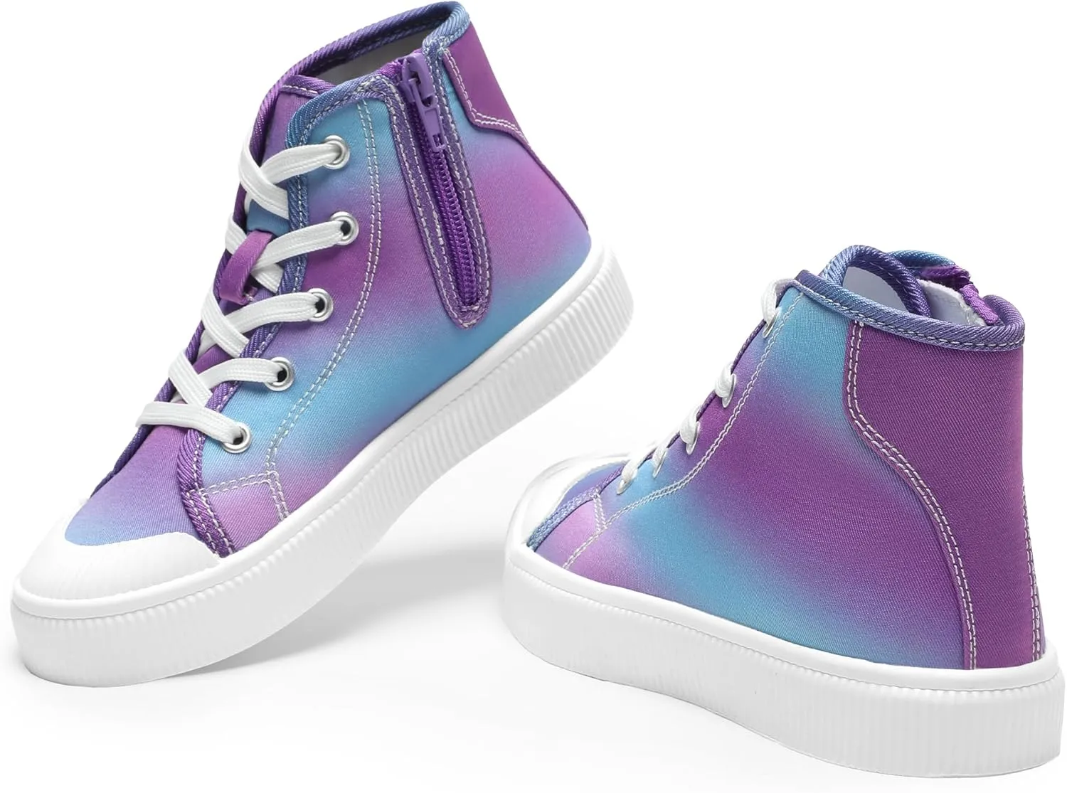 DREAM PAIRS Kids Sneakers Little Boys Girls High Top Canvas Shoes LilLegends CourtStar Casual Walking Shoes