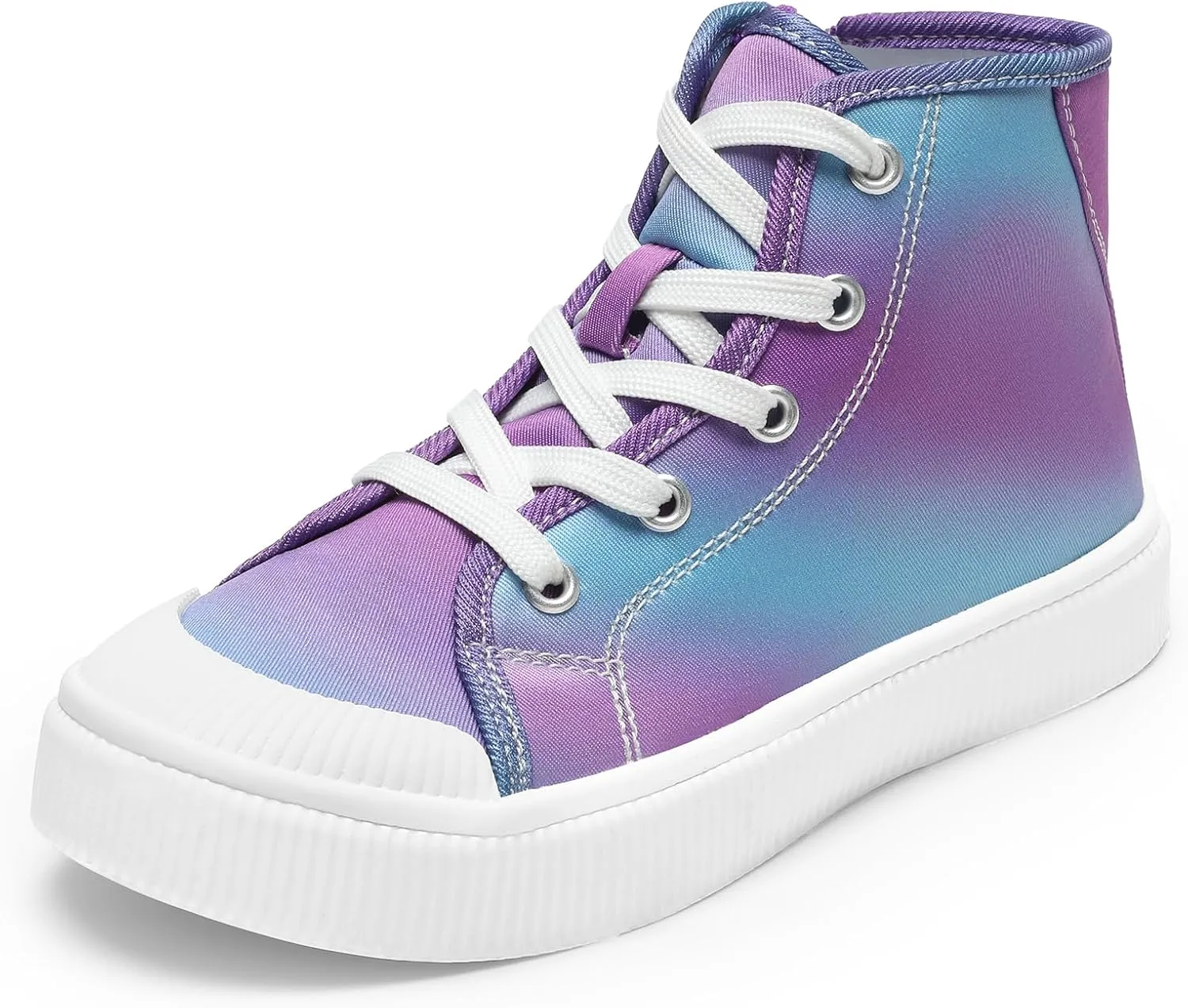 DREAM PAIRS Kids Sneakers Little Boys Girls High Top Canvas Shoes LilLegends CourtStar Casual Walking Shoes