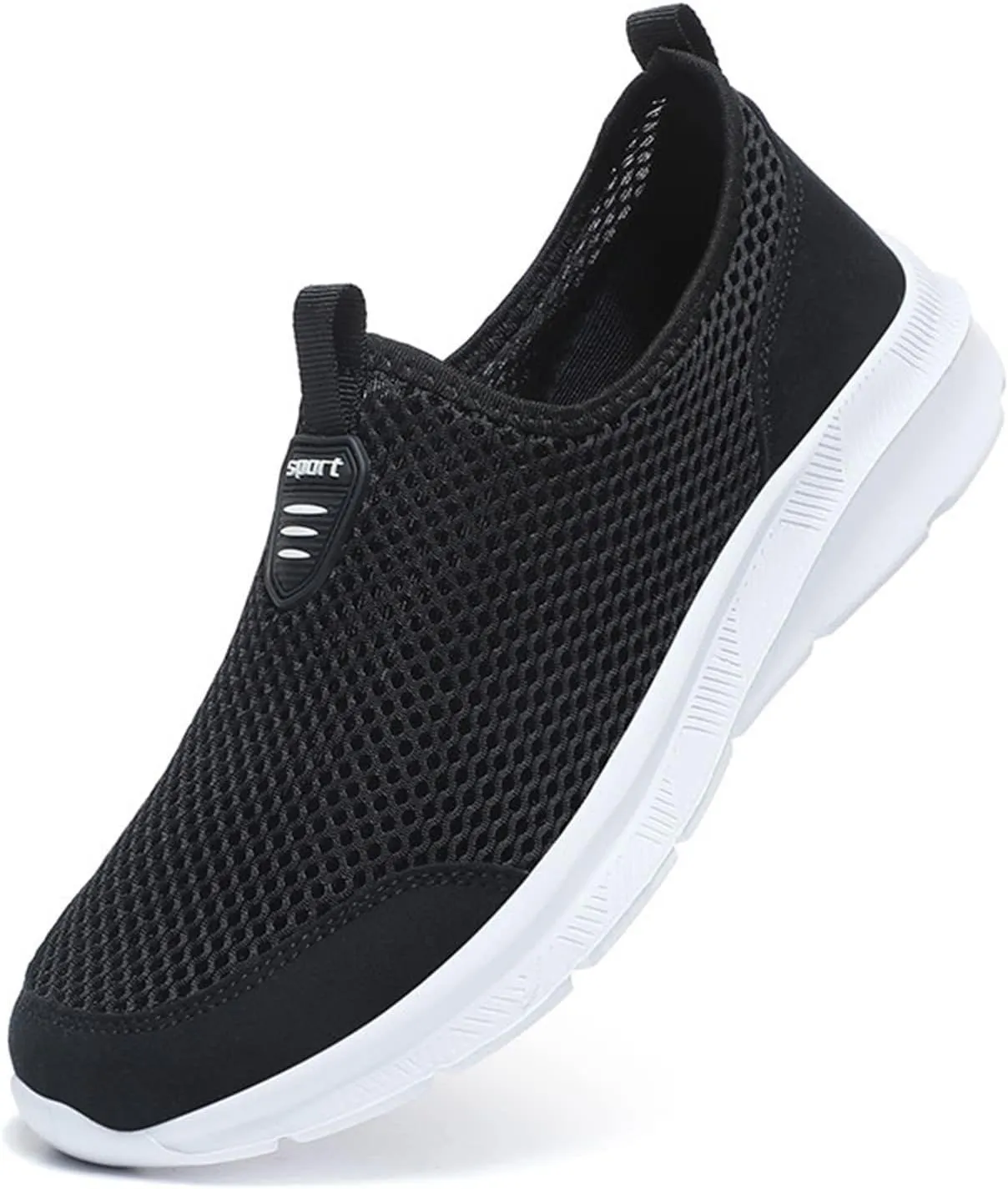 Fashion Summer Men Breathable Mesh Shallow Lace Up Casual Shoes Sneaker Odor Eliminator for Men's Sneaker