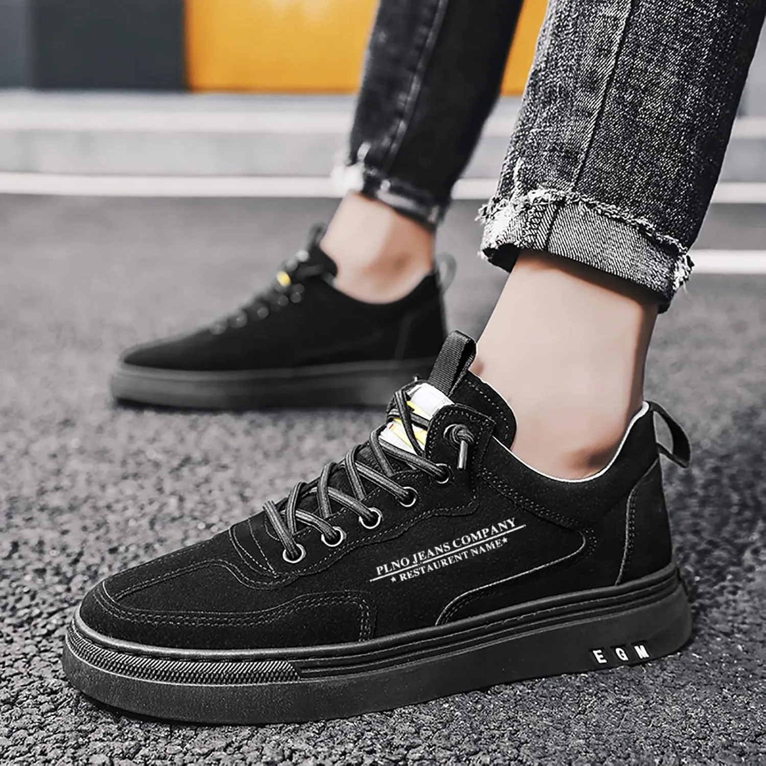 for Men Fashion Casual Lace Up Sport Shoes Skate Mens Sneaker Casual Shoes Boots