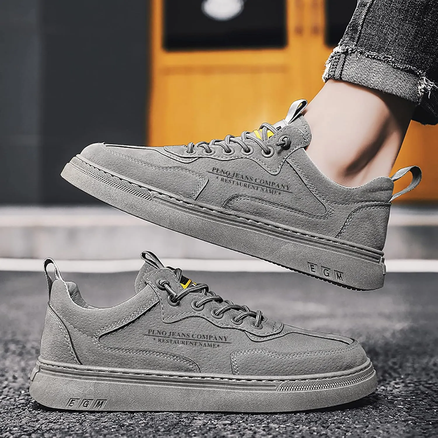 for Men Fashion Casual Lace Up Sport Shoes Skate Mens Sneaker Casual Shoes Boots