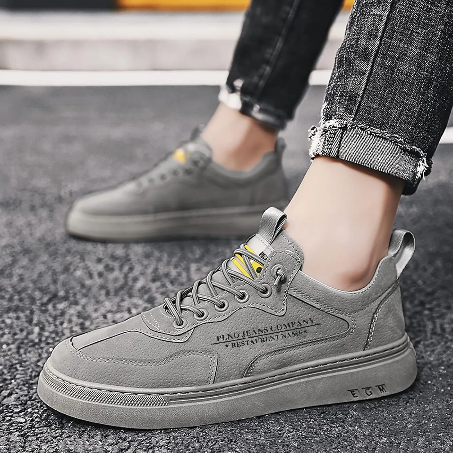 for Men Fashion Casual Lace Up Sport Shoes Skate Mens Sneaker Casual Shoes Boots