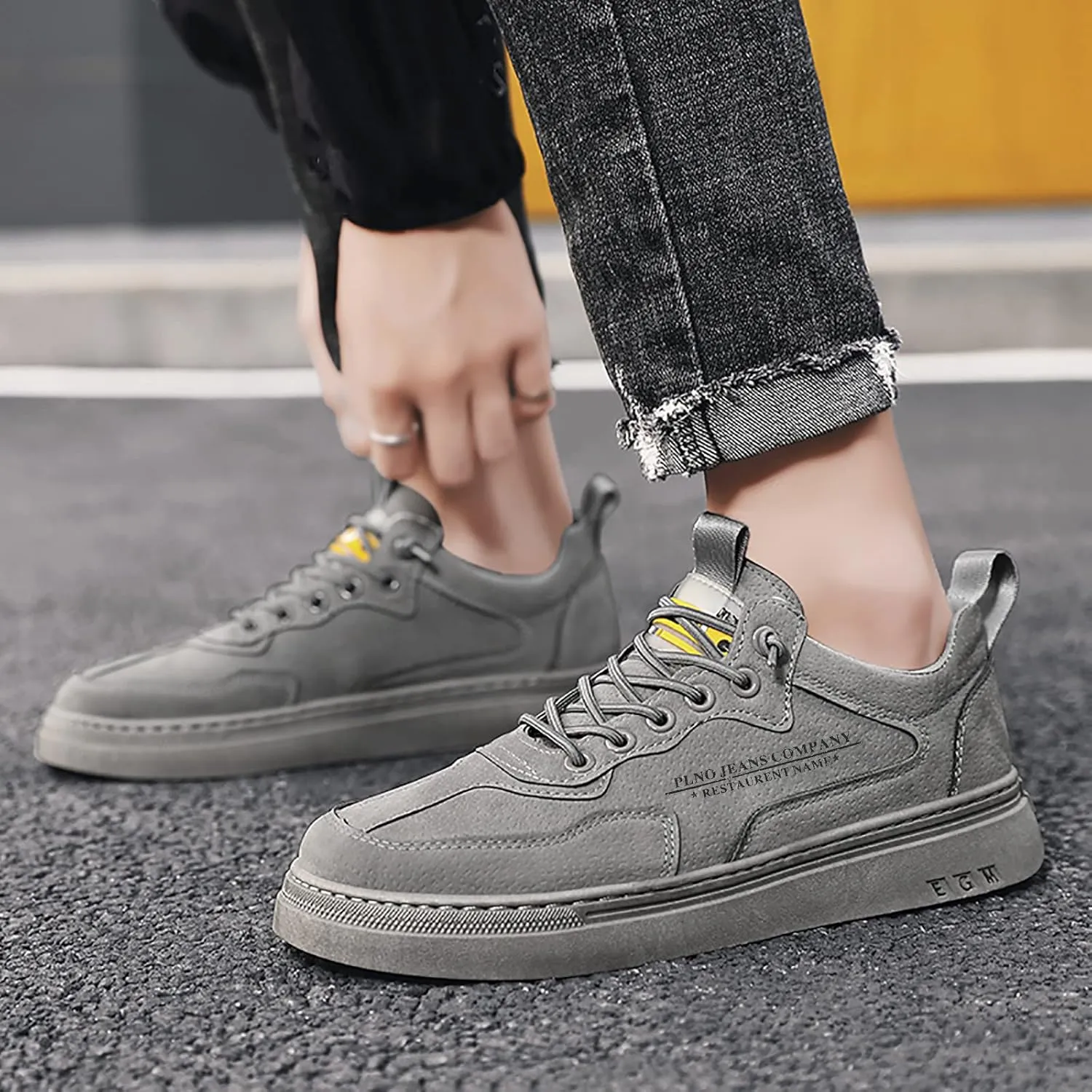 for Men Fashion Casual Lace Up Sport Shoes Skate Mens Sneaker Casual Shoes Boots