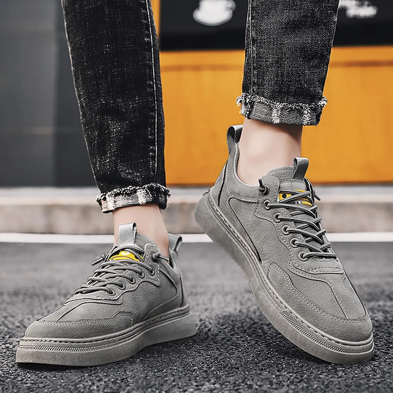 for Men Fashion Casual Lace Up Sport Shoes Skate Mens Sneaker Casual Shoes Boots