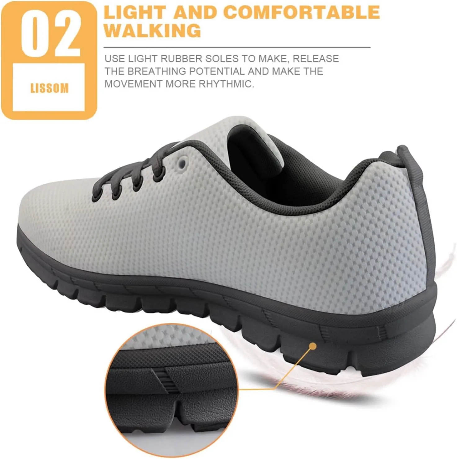 Forchrinse Hawaiian Hibiscus Leaves Lightweight Running Shoes Non Slip Soft Walking Shoes Casual Athletic Shoes