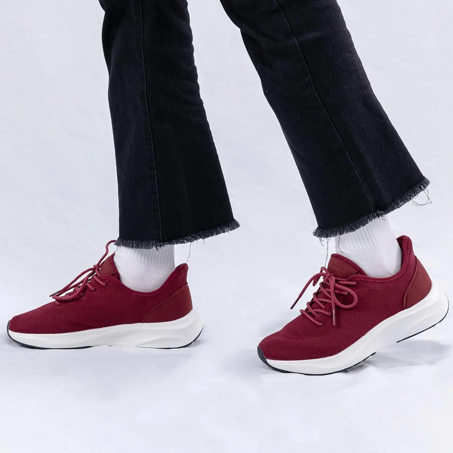 GANNOU Womens Walking Shoes Slip On Sneakers Tennis Lightweight Running Shoes
