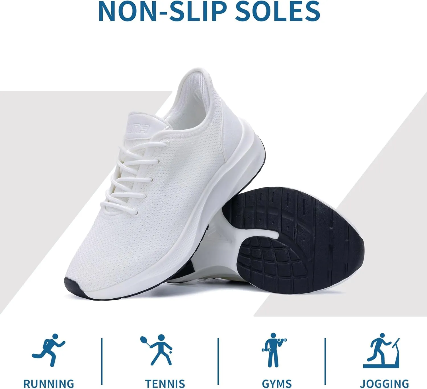 GANNOU Womens Walking Shoes Slip On Sneakers Tennis Lightweight Running Shoes
