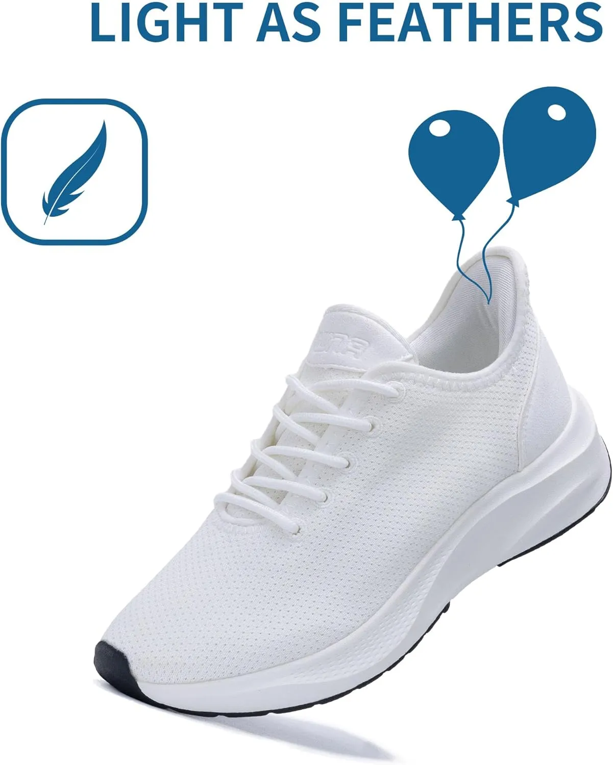 GANNOU Womens Walking Shoes Slip On Sneakers Tennis Lightweight Running Shoes