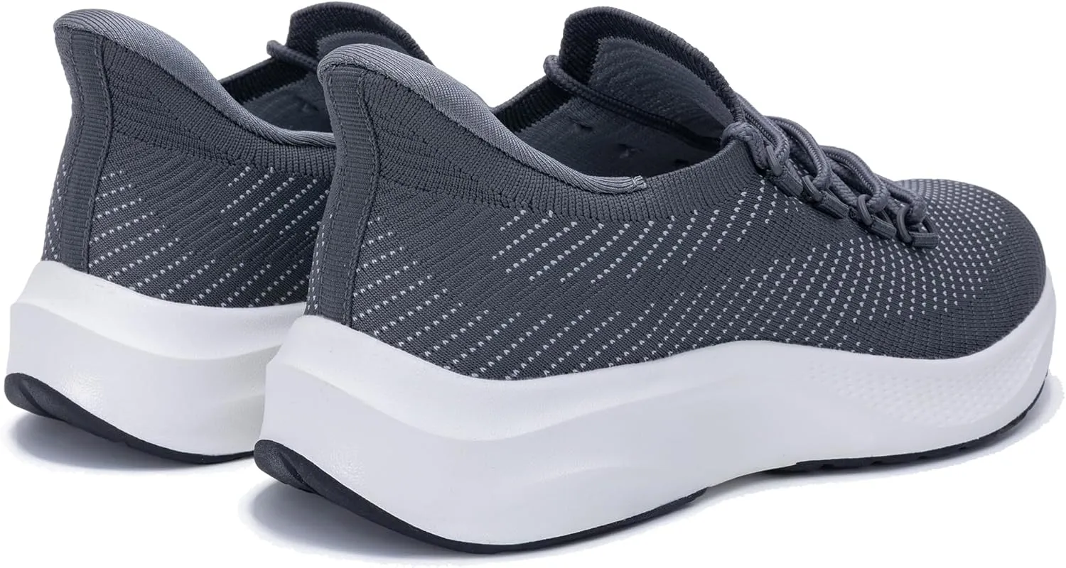 GANNOU Womens Walking Shoes Slip On Sneakers Tennis Lightweight Running Shoes