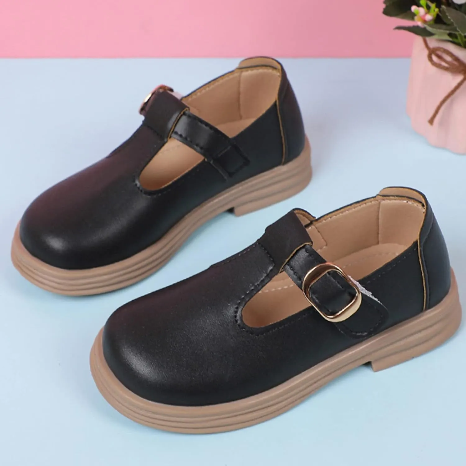Girl Mary Jane Dress Shoes School Oxford Flats for Girl Party Shoes Toddler Wedding Uniform Platform Shoes
