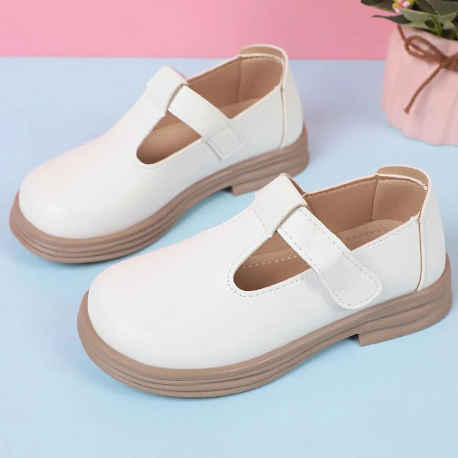 Girl Mary Jane Dress Shoes School Oxford Flats for Girl Party Shoes Toddler Wedding Uniform Platform Shoes