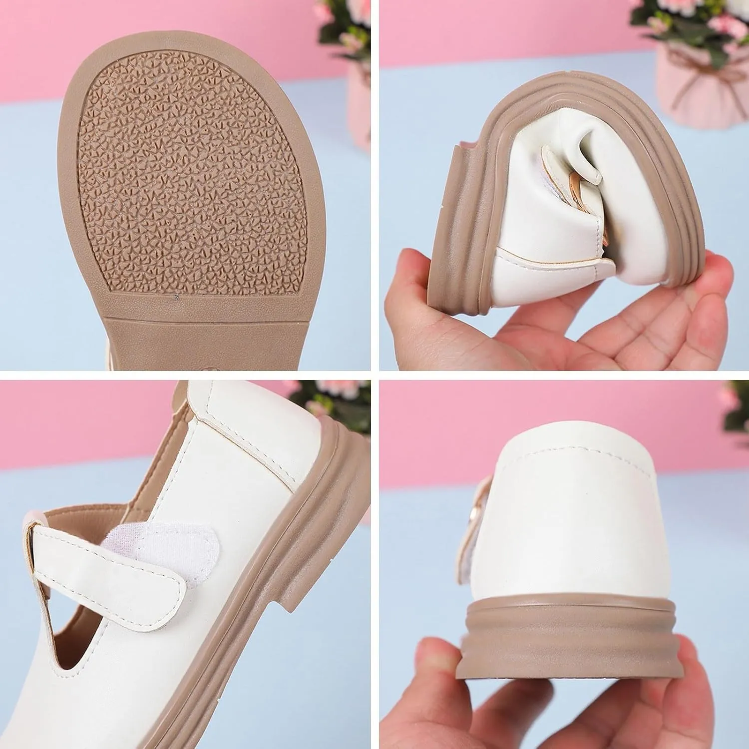 Girl Mary Jane Dress Shoes School Oxford Flats for Girl Party Shoes Toddler Wedding Uniform Platform Shoes