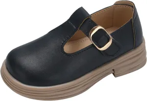 Girl Mary Jane Dress Shoes School Oxford Flats for Girl Party Shoes Toddler Wedding Uniform Platform Shoes