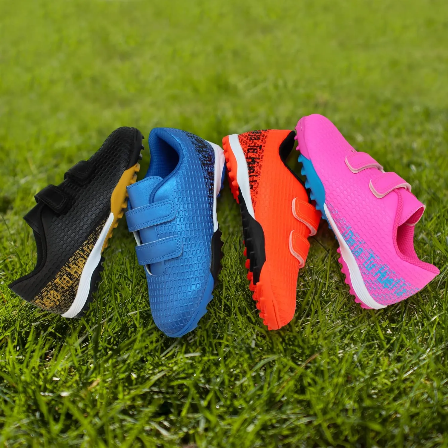 Hawkwell Boys Girls Athletic Turf Soccer Shoes(Toddler/Little Kid/Big Kid)