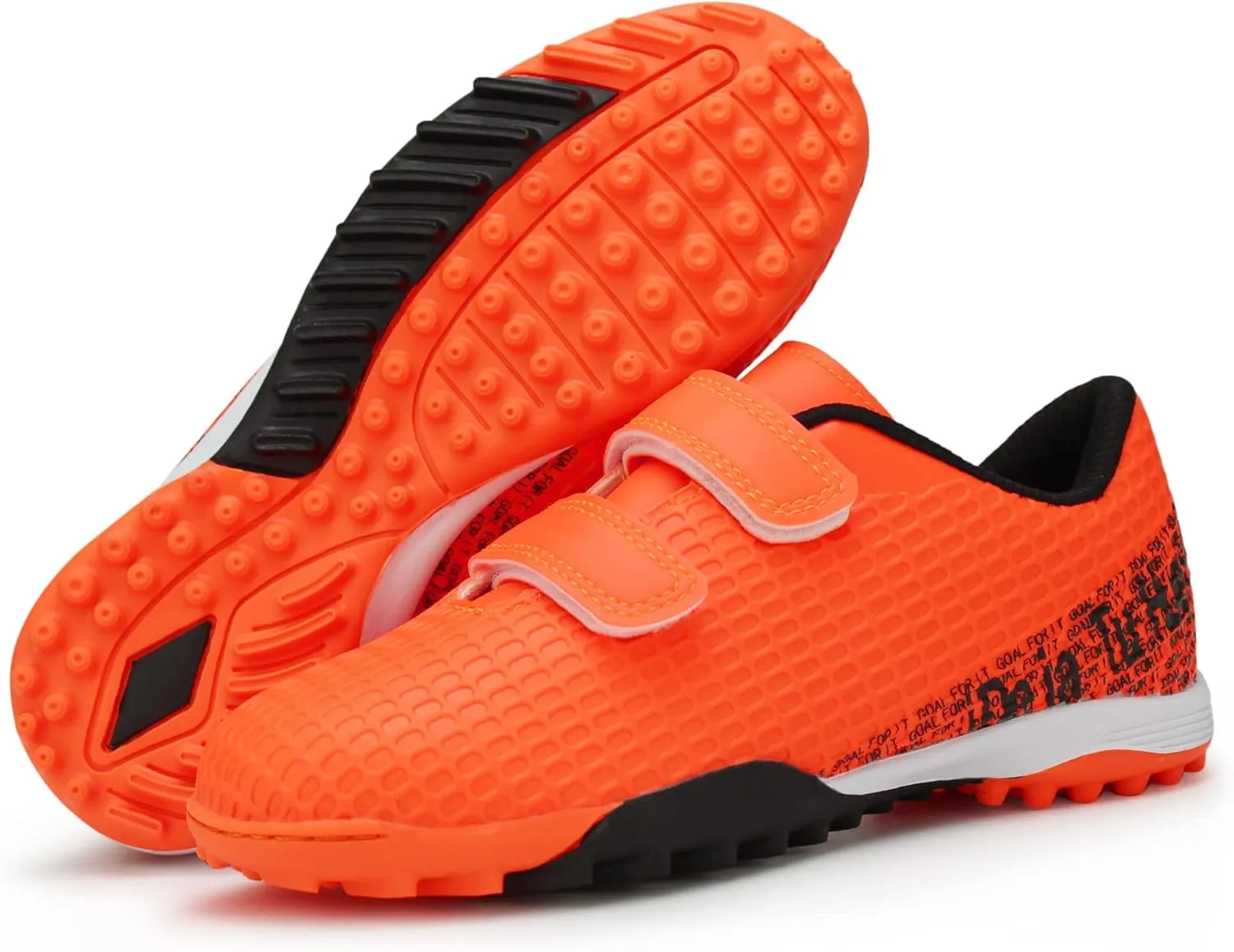 Hawkwell Boys Girls Athletic Turf Soccer Shoes(Toddler/Little Kid/Big Kid)