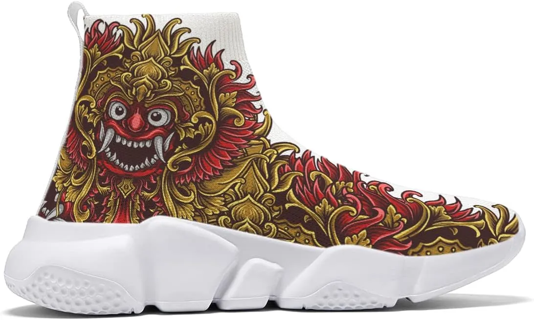 Hetios Women's Graffiti Sneakers Lightweight Running Shoes Tennis Casual Shoes for Walking