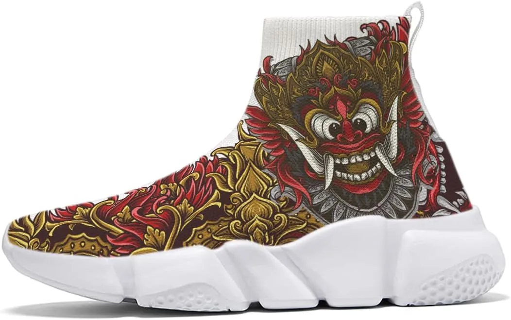 Hetios Women's Graffiti Sneakers Lightweight Running Shoes Tennis Casual Shoes for Walking