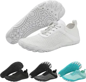 Hike Shoes Footwear Barefoot Womens Lightweight Comfortable Walking Shoes Grounded Footwear for Women Ladies Outdoor Shoe Low Top Running Sneakers Quick Dry Athletic Sneakers