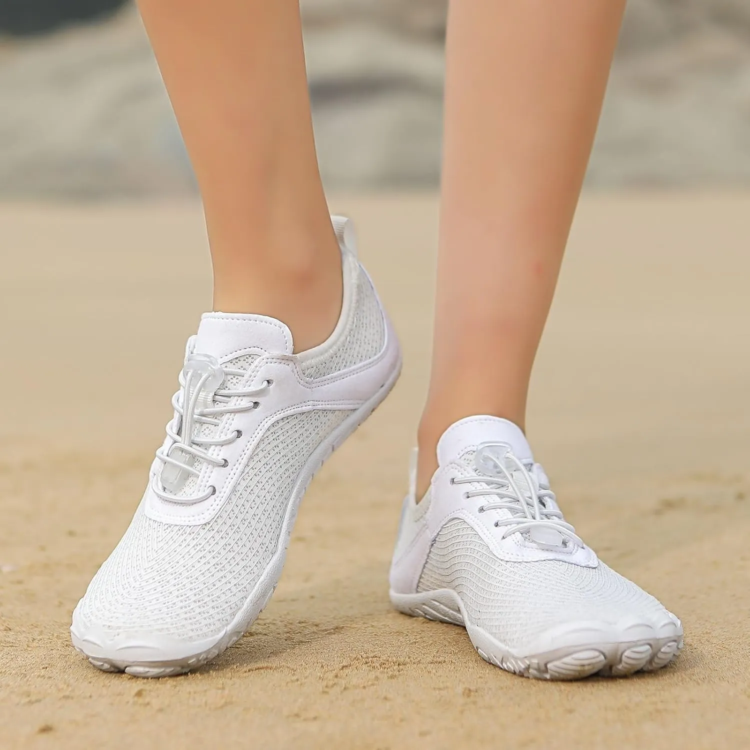 Hike Shoes Footwear Barefoot Womens Lightweight Comfortable Walking Shoes Grounded Footwear for Women Ladies Outdoor Shoe Low Top Running Sneakers Quick Dry Athletic Sneakers