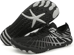Hiking Footwear Barefoot Shoes Womens Wide Toe Box Sneakers Women Walking Fashion Comfortable Shoes Barefoot Grounded Footwear Zero Drop Lightweight Beach Water Resistant Breathable Running Sneakers