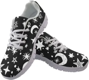 Jeiento Women's Men's Walking Shoes Lightweight Running Shoes Outdoor Fashion Sneaker