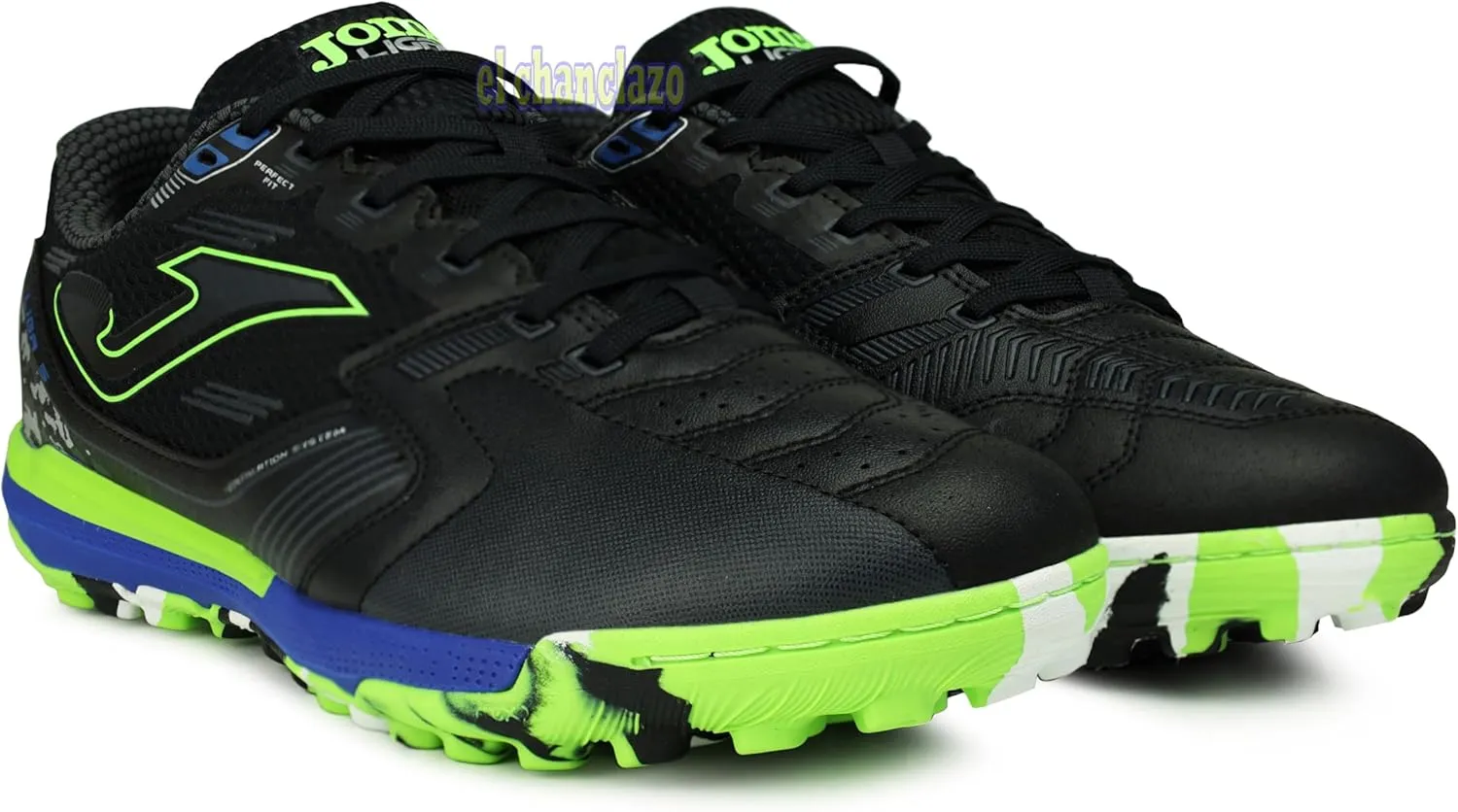 Joma - Men's Turf Soccer Shoes, Synthetic Leather, Lightweight, Breathable, Durable Rubber Outsole