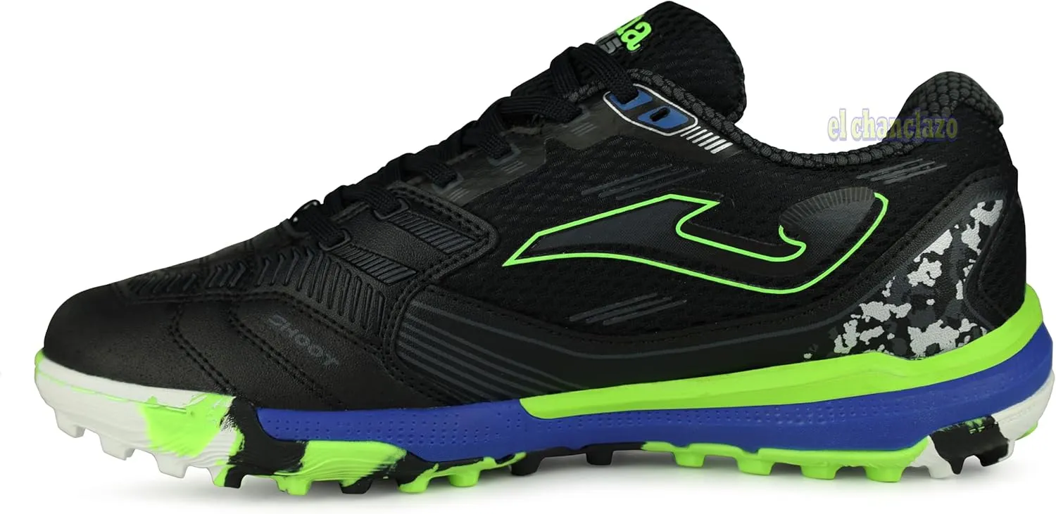 Joma - Men's Turf Soccer Shoes, Synthetic Leather, Lightweight, Breathable, Durable Rubber Outsole