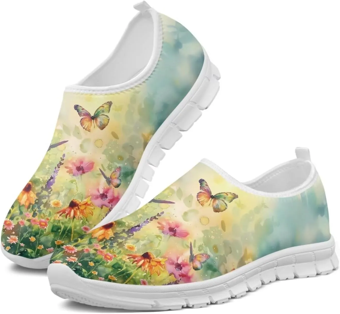 JoyLamoria Lightweight Running Shoes Platform Shoes Casual Funny Sport Shoes Wear Sneakers Foot Support