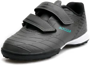 Kids Soccer Shoes Turf Cleats Outdoor for Toddler/Little/Big Boys Girls