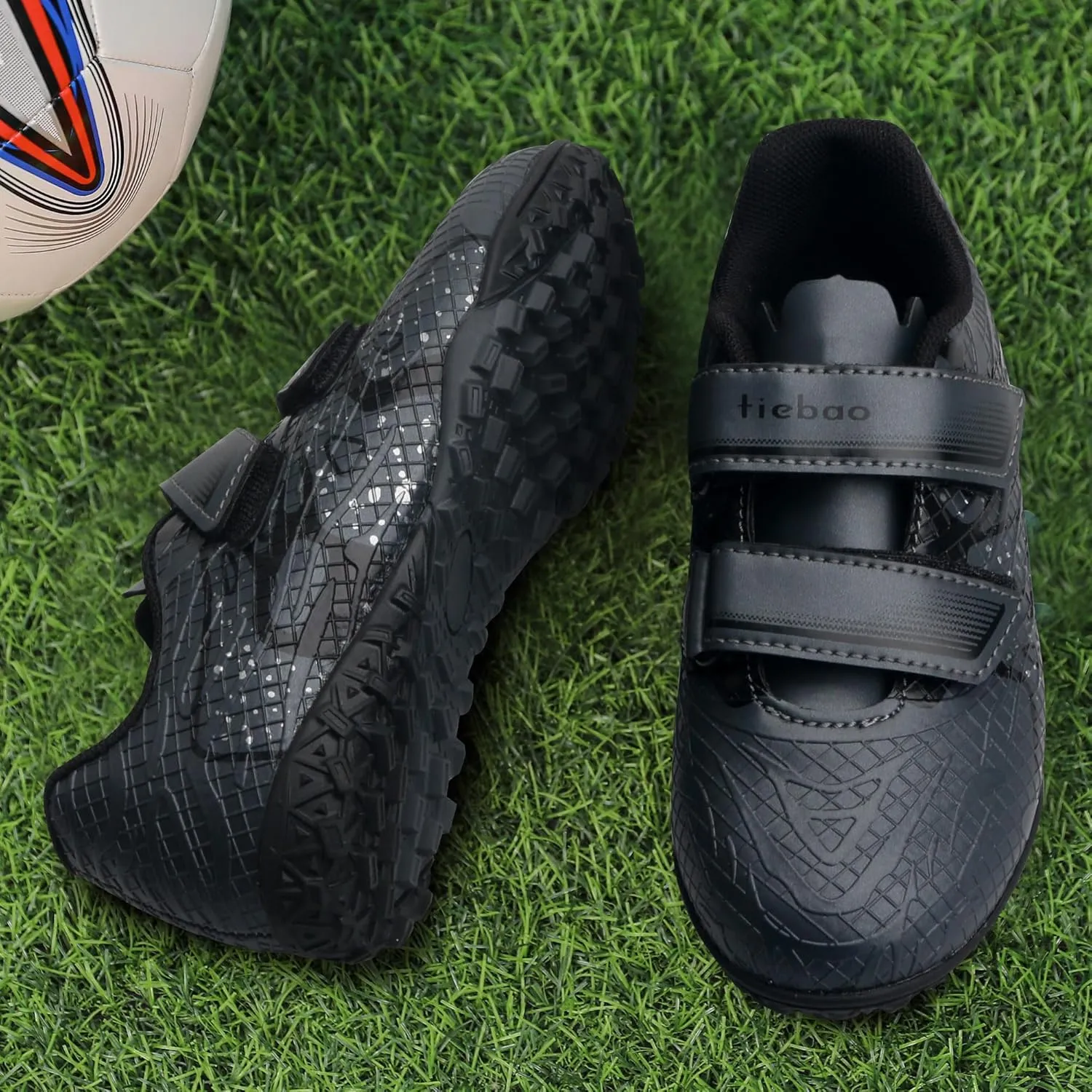 Kids Soccer Shoes Turf Cleats Outdoor for Toddler/Little/Big Boys Girls