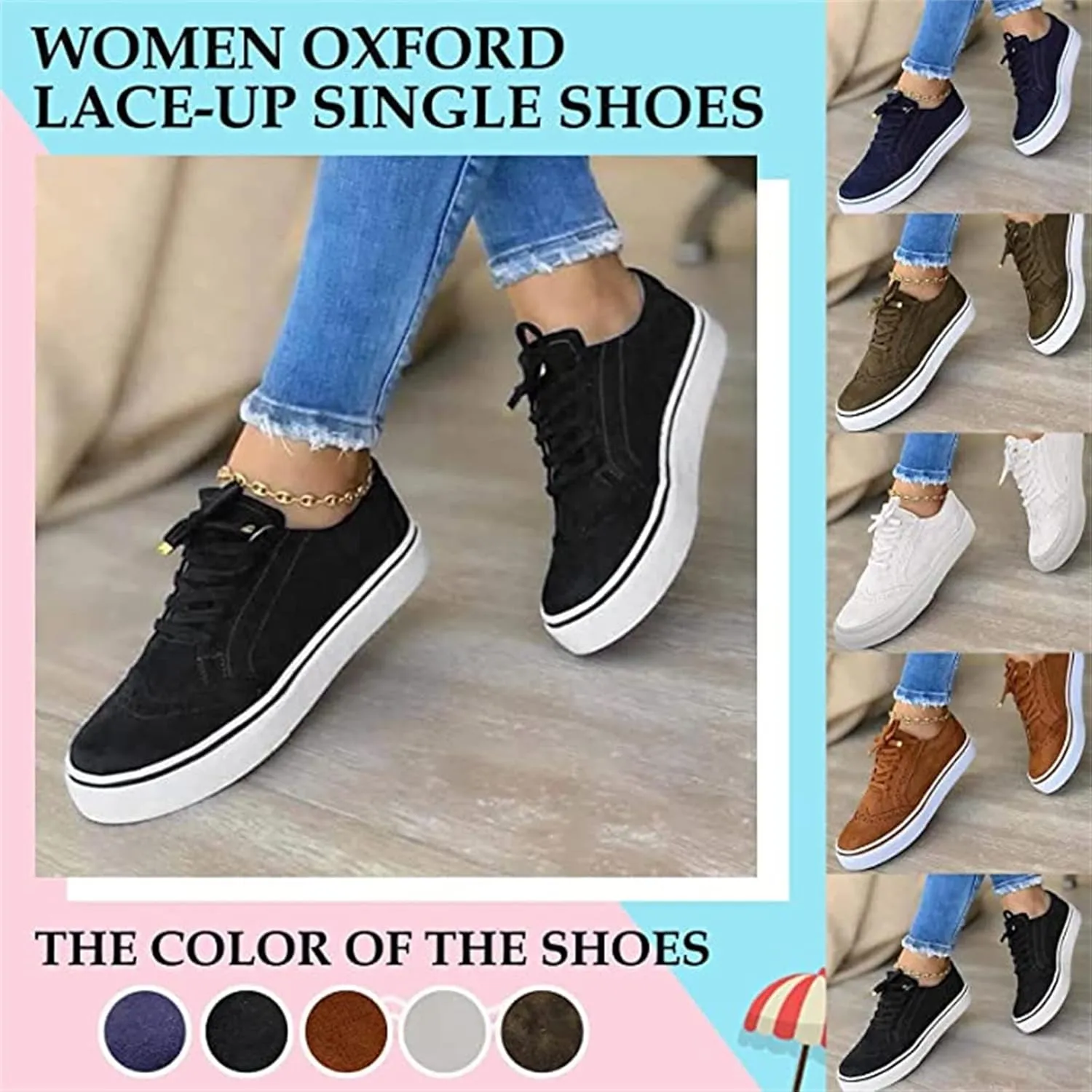 Lausiuoe Women's Fashion Sneakers Slip On Low Top Canvas Shoes Casual Soft Lightweight Comfortable Walking Flat Loafers