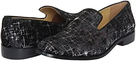 LIBERTYZENO Mens Genuine Leather Adults Tassel Loafer Slip On Dress Shoes for Prom Graduation