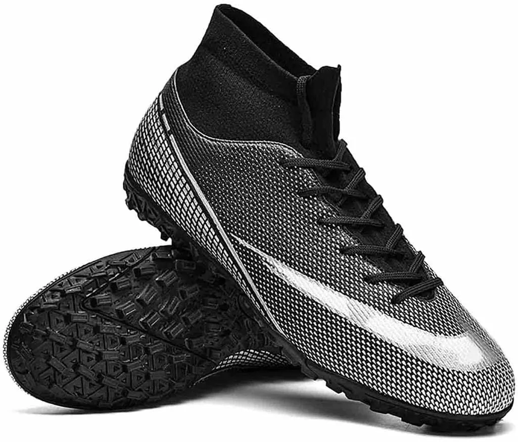 MEBAMY Soccer Cleats for Mens Womens Turf Soccer Shoes SD