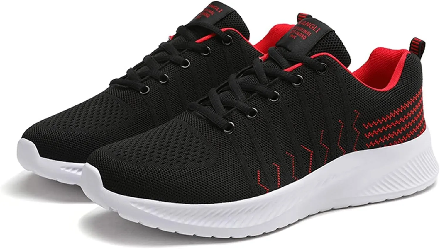 Men Mesh Lace Up Casual Shoes Comfortable Breathable Soft Sole High Tops Men Sneaker
