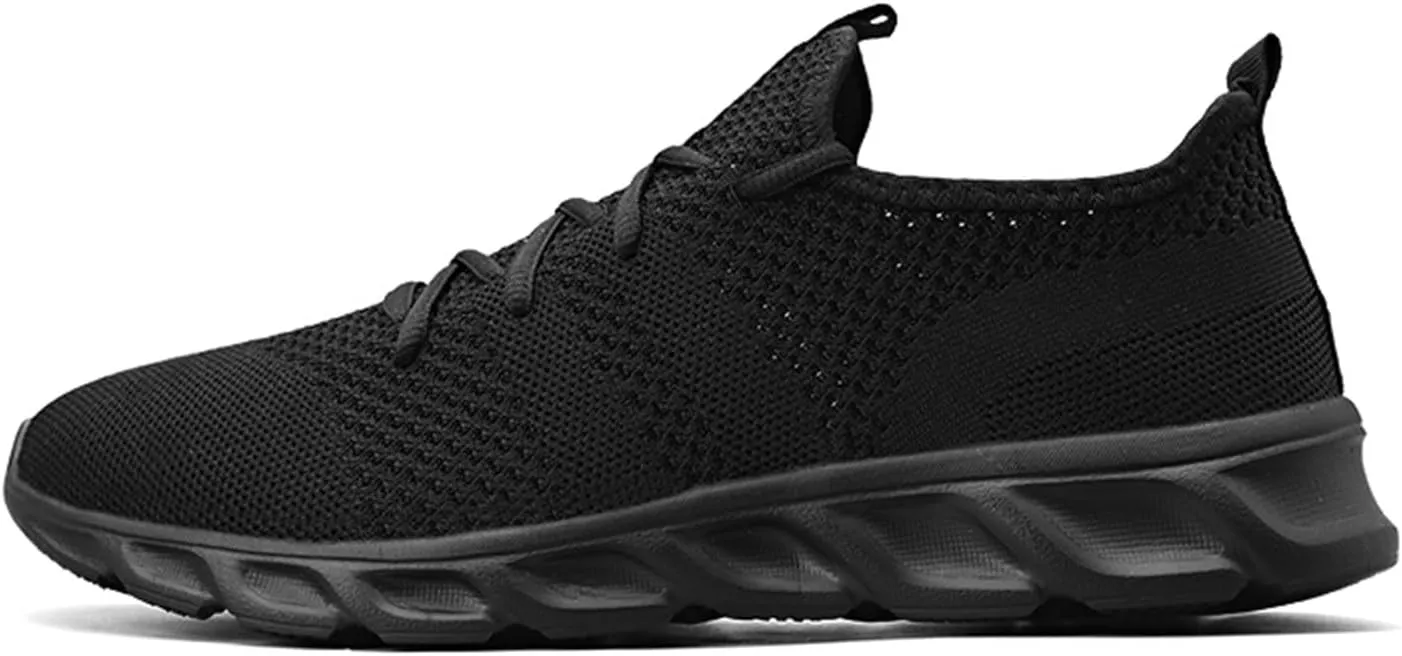 Men Solid Color Mesh Lace Up Casual Shoes Comfortable Breathable Soft Sole Men New Casual Sneaker Shoes