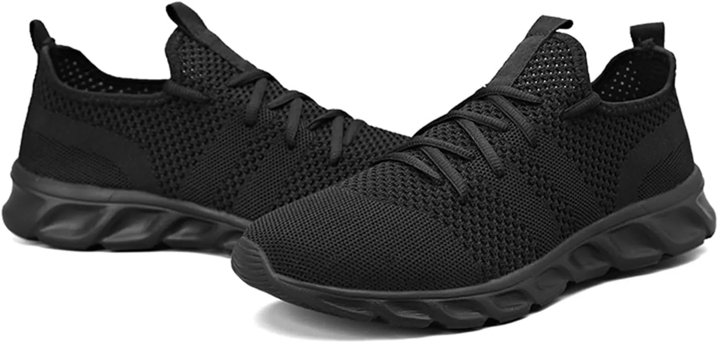 Men Solid Color Mesh Lace Up Casual Shoes Comfortable Breathable Soft Sole Men New Casual Sneaker Shoes
